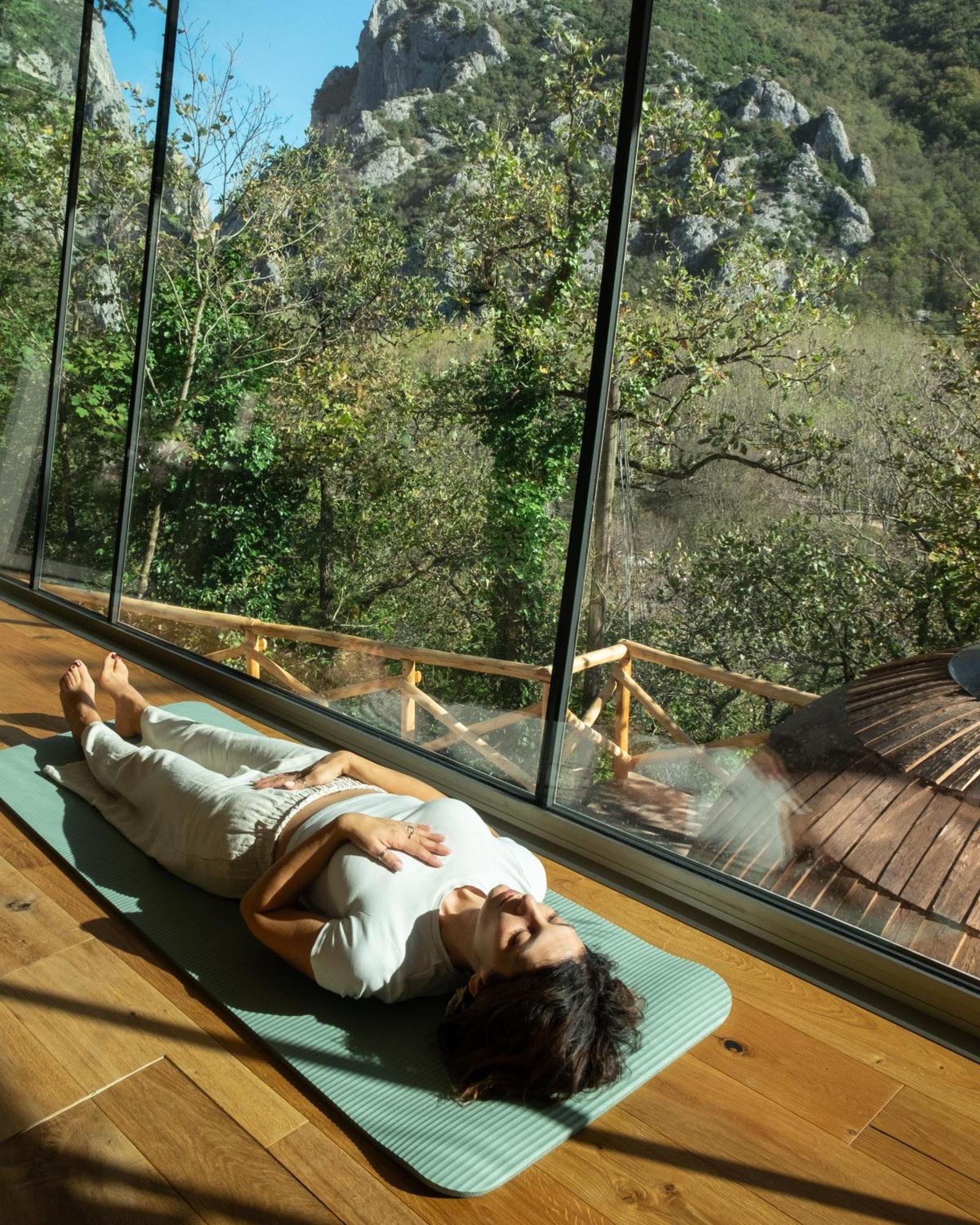 La Forestale Luxury Ecolodge Piano Terra- Appt Акуаланя Екстериор снимка