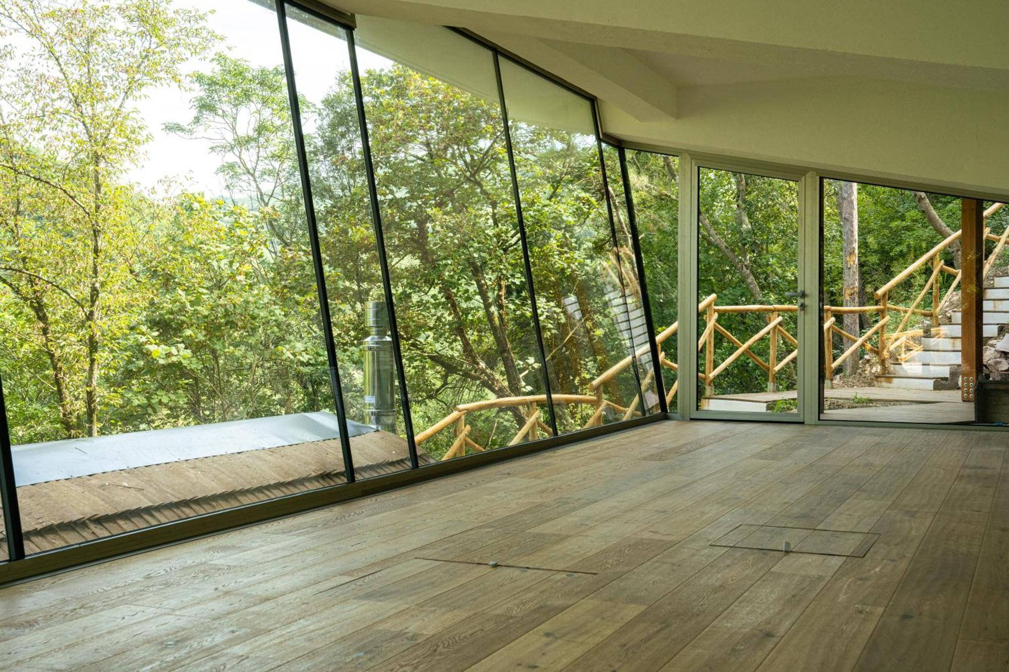 La Forestale Luxury Ecolodge Piano Terra- Appt Акуаланя Екстериор снимка