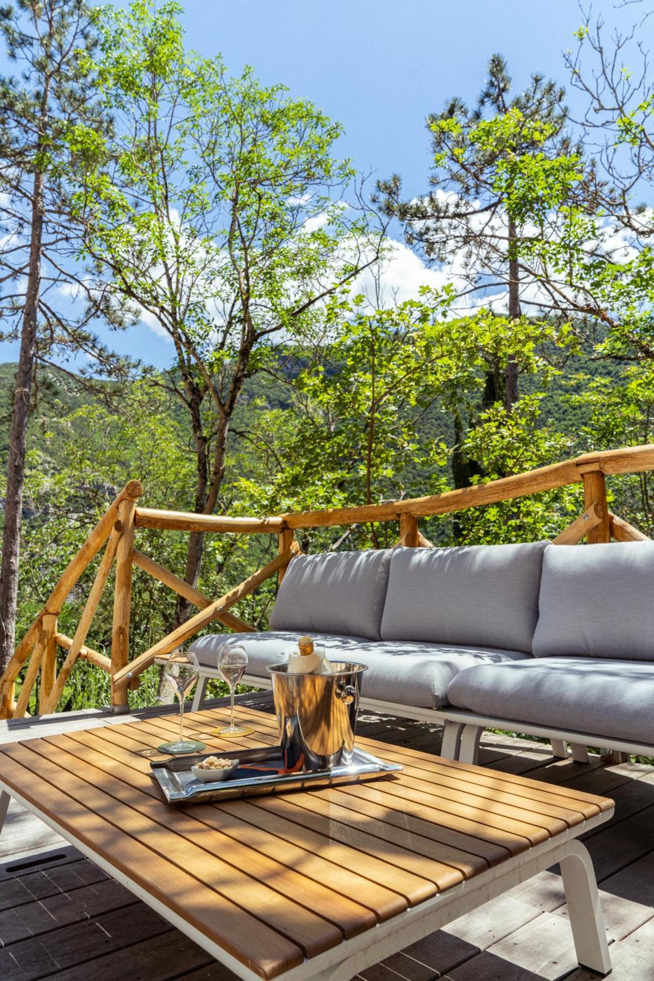 La Forestale Luxury Ecolodge Piano Terra- Appt Акуаланя Екстериор снимка